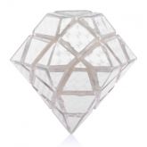 Cubo Mágico Diamante - Transparente ou Vermelho