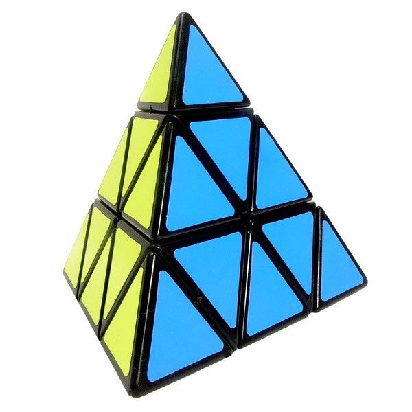 Cubo Mágico Pyraminx - ShengShou - Preto