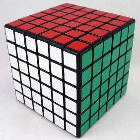 Cubo Mágico 6x6x6 ShengShou - Preto